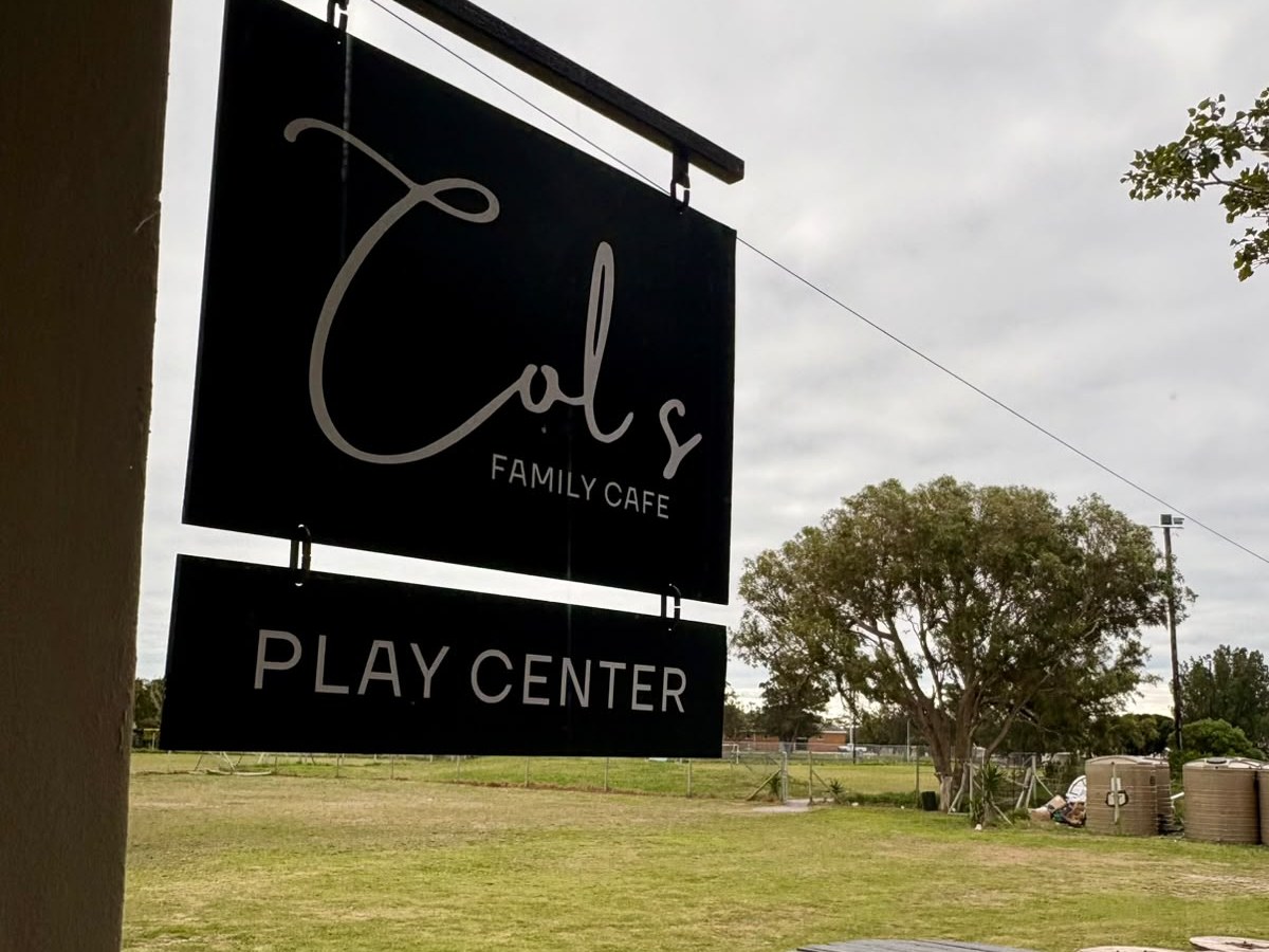 Col's Family Cafe signage